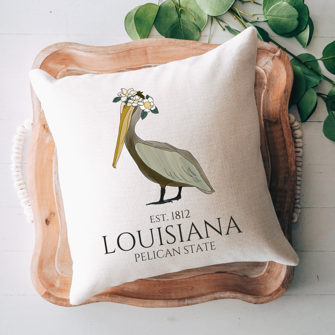 Pelican State Pillow