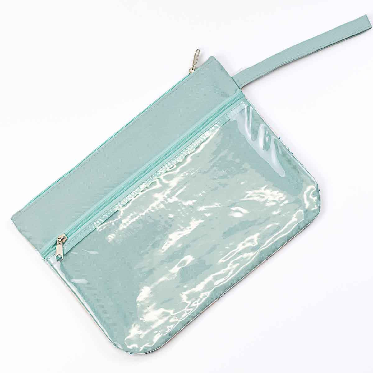 Sand Dollar Wet/Dry Bag in Sky/Shell/Turquoise