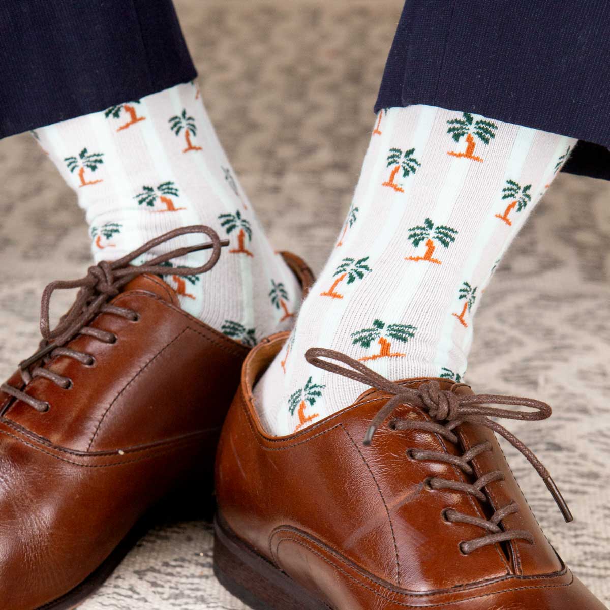 Men's Palm Tree Socks