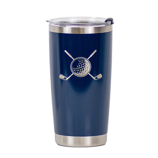 Golf Etched Tumbler