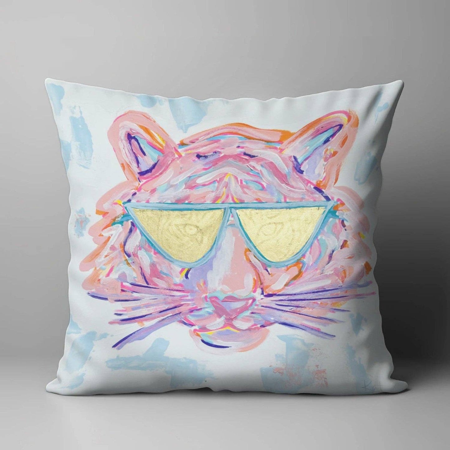 FUN TIGER PILLOW SQUARE