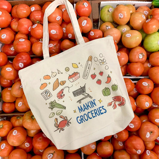 Makin' Groceries Reusable Shopping Tote