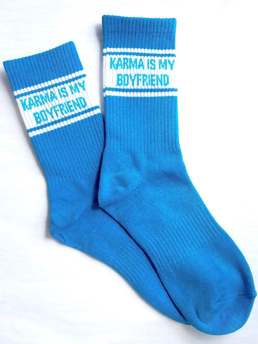 Taylor Swift Socks "Karma Is My Boyfriend"