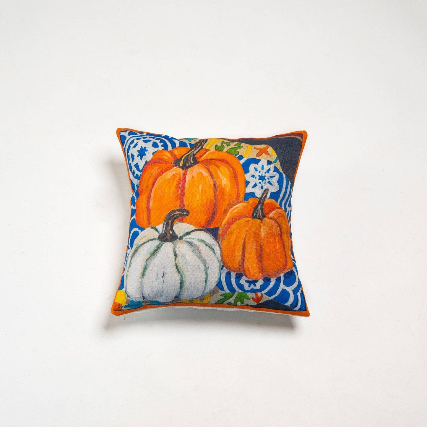 Mandy's Three Pumpkins Pillow