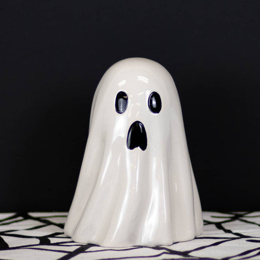 Casper Ghost Décor   White/Black   5"